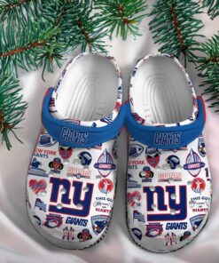 New York Giants Football This Guy Loves His Giants Clogs cute