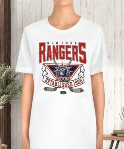 New York Hockey Vintage Shirt NY Rangers Sweat TShirt