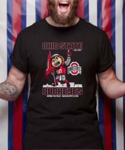 Ohio State Est 1870 Buckeyes Across The Field Buckeye Battle Cry TShirt