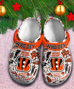 PREMIUM Who Dey Cincinnati Bengals Clogs cute