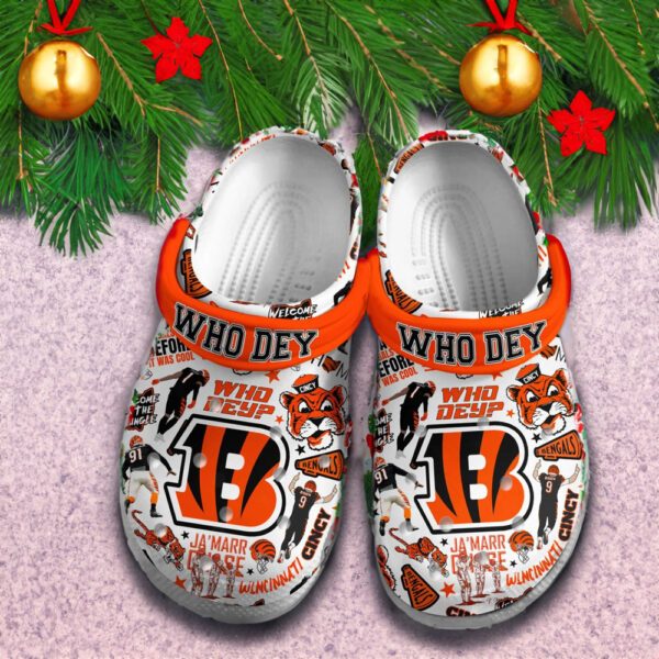 PREMIUM Who Dey Cincinnati Bengals Clogs cute