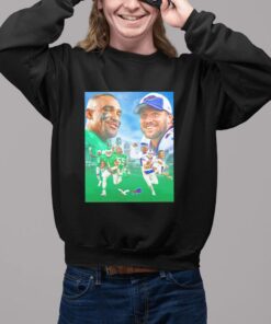 Philadelphia Eagles versus Buffalo Bills football shirt2