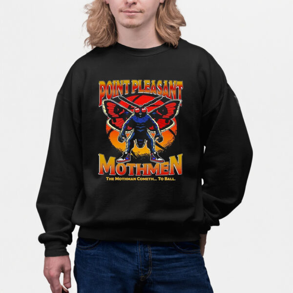 Point Pleasant Mothmen The Mothman Cometh To Ball Shirts