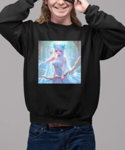 Queen ice Ashe League of Legends game character shirt2