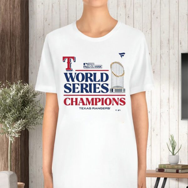 Rangers 2023 World Series Champions Locker Room TShirt