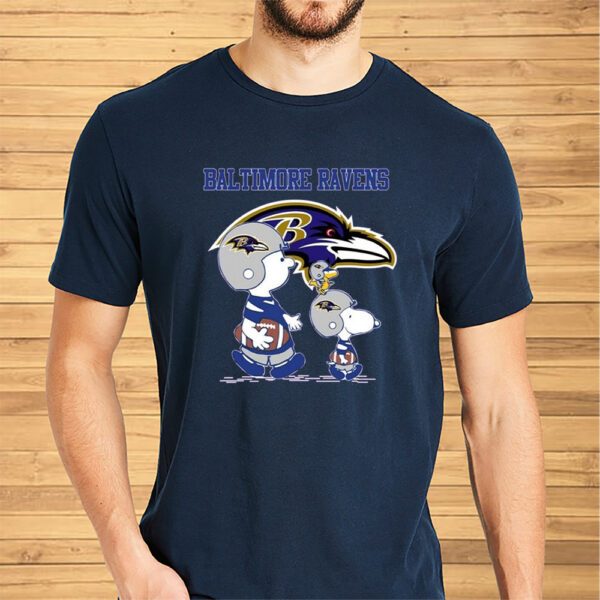 Ravens Snoopy Play Soccer Shirt