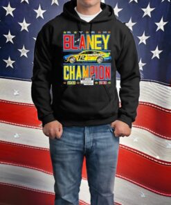 Ryan Blaney 2023 NASCAR Cup Series Champion Trophy Shirts