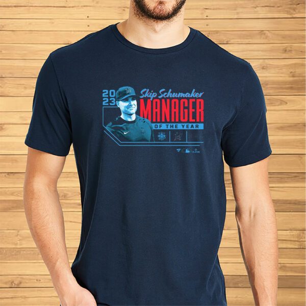 Skip Schumaker Miami Marlins 2023 Nl Manager Of The Year Shirts