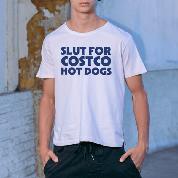 Slut For Costco Hot Dogs Crewneck Sweatshirt