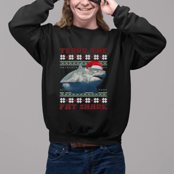 Terry The Fat Shark Christmas Sweatshirt11