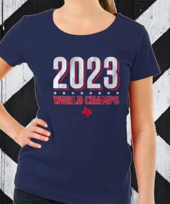 Texas World Champions Banner TShirt