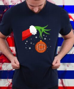 The Grinch Christmas Ornament Chicago Bears T-Shirts