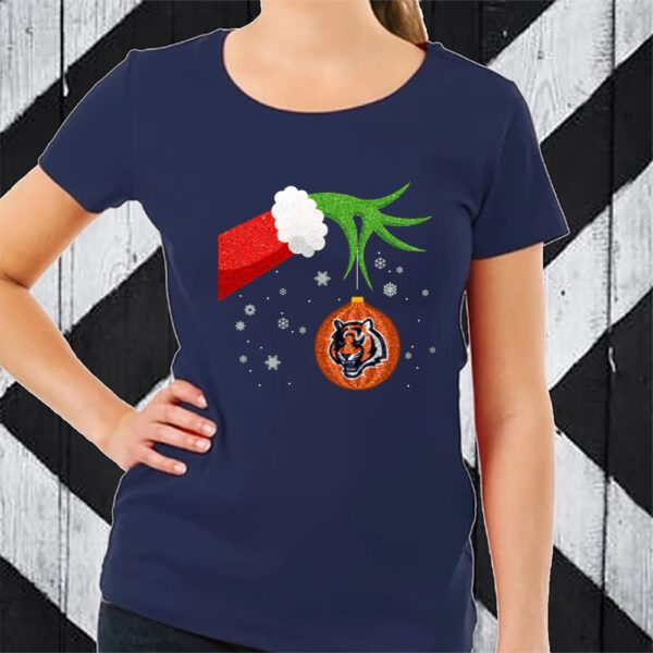 The Grinch Christmas Ornament Cincinnati Bengals TShirt