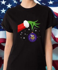 The Grinch Christmas Ornament Minnesota Vikings Shirts