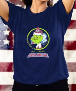 The Grinch I Hate People But I Love My Colorado Avalanche T-Shirts