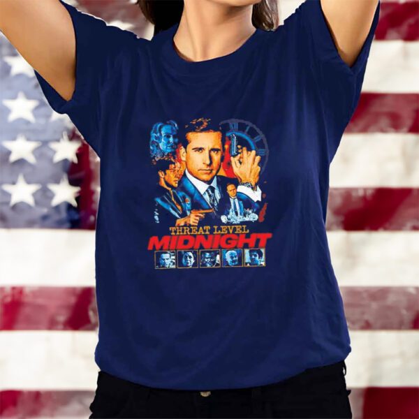 Threat Level Midnight Retro Vintage T-Shirts