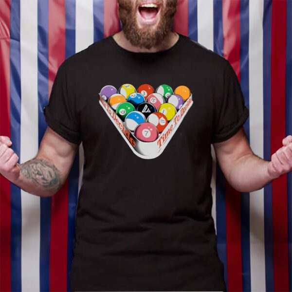 Time To Decide Billiard Balls Limited TShirt