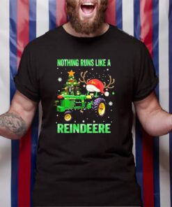 Truck Nothing Runs Like A Reindeere Christmas Sweater TShirt