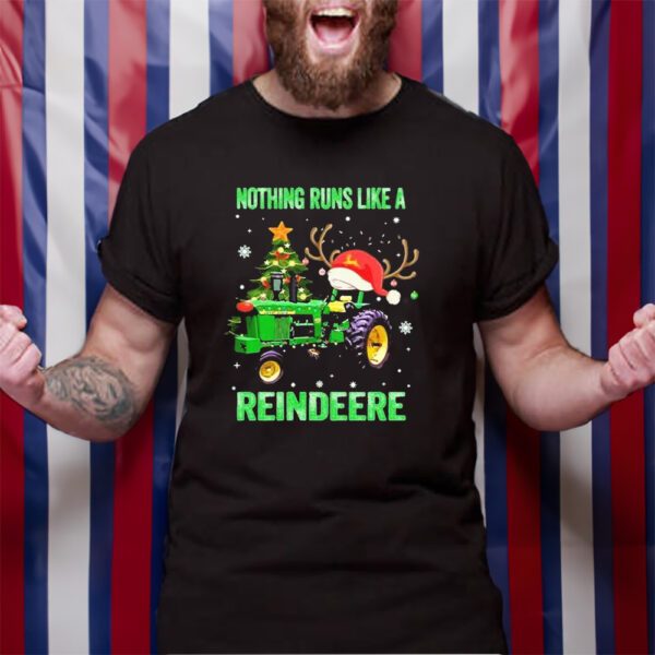 Truck Nothing Runs Like A Reindeere Christmas Sweater TShirt