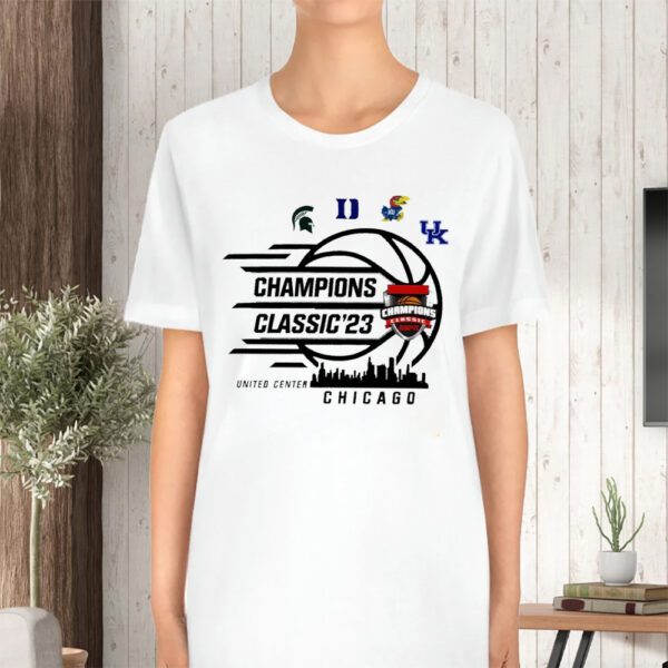 United Center Chicago 2023 champions classic TShirt