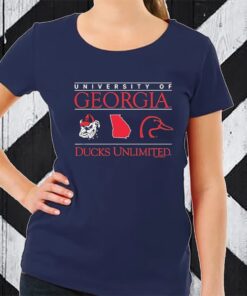 University Of Georgia Ducks Unlimited State TShirt