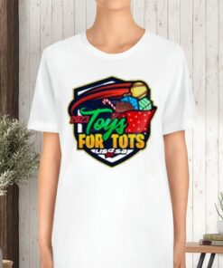 Usssa Texas Fast Pitch Toys For Tots 2023 Logo TShirt