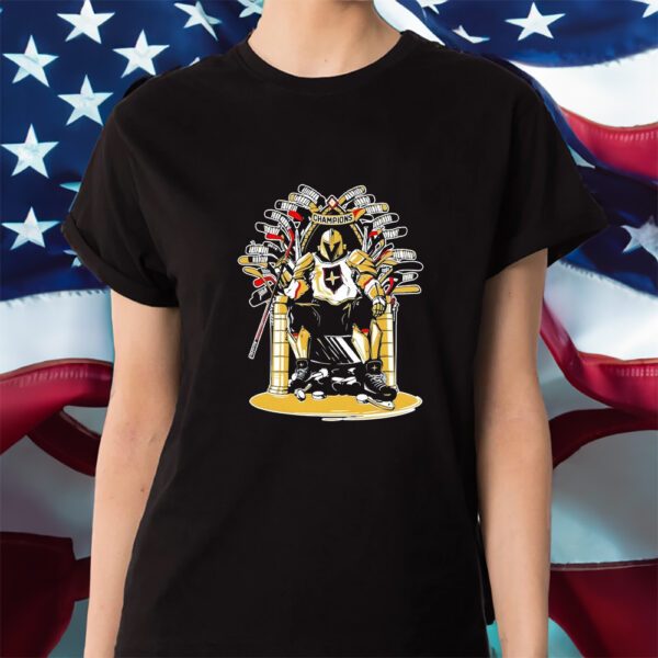 Vegas Golden Knights Champions Throne Shirt