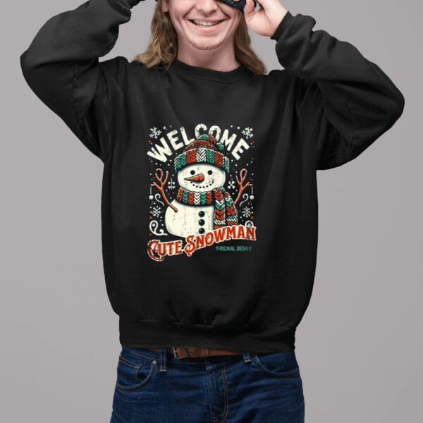 Welcome cute Snowman Christmas Gifts Shirt2