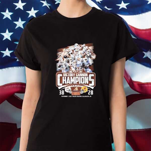 Western Michigan Broncos 2023 Victory Cannon Champions Shirt