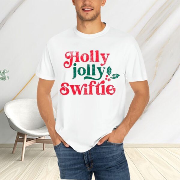 Wildpoppylanestudios Holly Jolly Swiftie Christmas T-Shirts