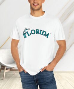 Wordmark 1 Florida Marlins T-Shirts