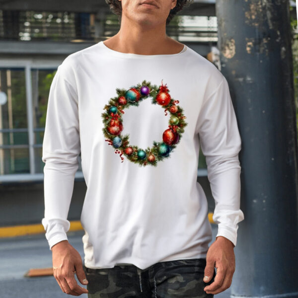 Wreath decoration Christmas Gifts Shirt1