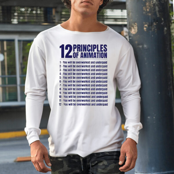 12 Principles Of Animation Shirt1