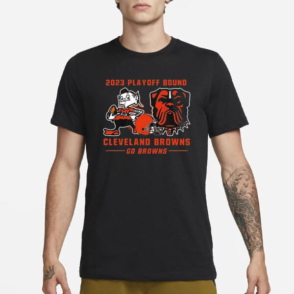 2023 Playoff Bound Browns Go Browns T-Shirt3