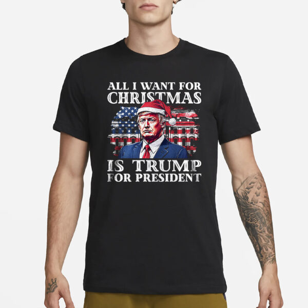 ALL I WANT FOR CHRISTMAS IS TRUMP T-SHIRT1