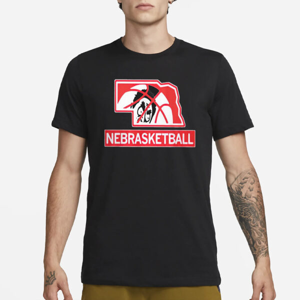 Abbie Something Nebrasketball T-Shirt3