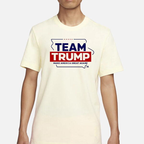 Adam Mockler Team Trump Iowa Make America Great Again T-Shirt1