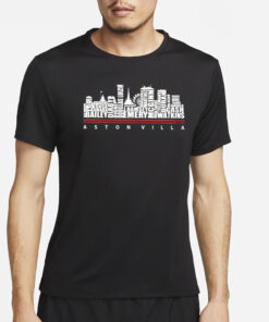 Astonvilla 23 24 Classic Skyline T-Shirt2