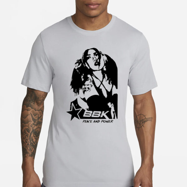 Bbk Peace And Power Shirt, Hoodie, Sweater, Long Sleeve And Tank Top-Unisex T-Shirt