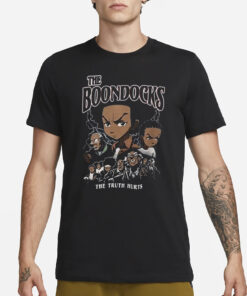 Boondocks Poster Shirt The Truth Hurts Cartoon Network Anime T-Shirt3