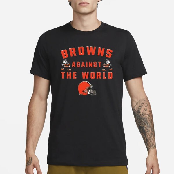 Browns Against The World T-Shirt3