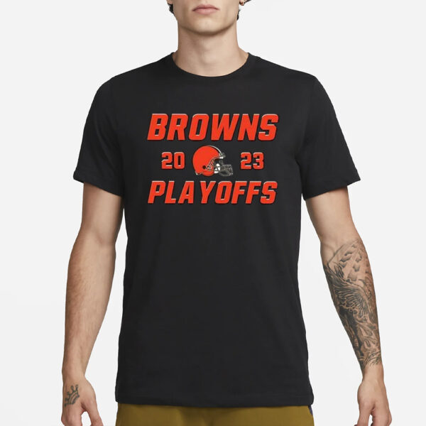 Brownss 2023 Playoffs T-Shirt1