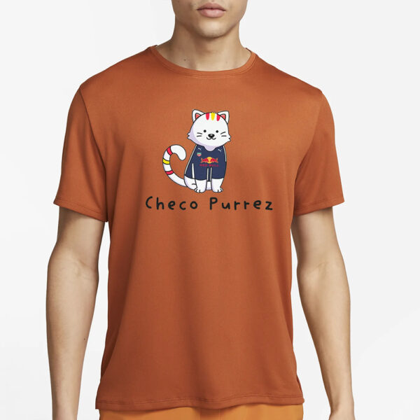 Cat Checo Perez T-Shirt1