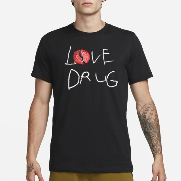 Dark Grey Love Drug T-Shirt1