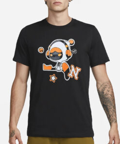Dlfn Schoko Stickers T-Shirt1