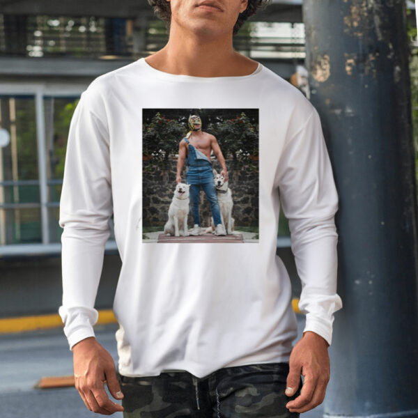 Dragon Lee With His Dogs Photo Shirt1