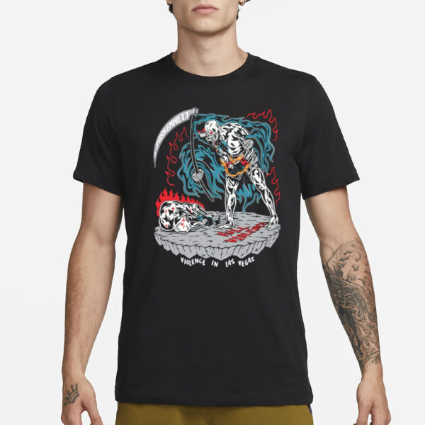 Emmett X Full Violence Collab In Las Vegas-Unisex T-Shirt3