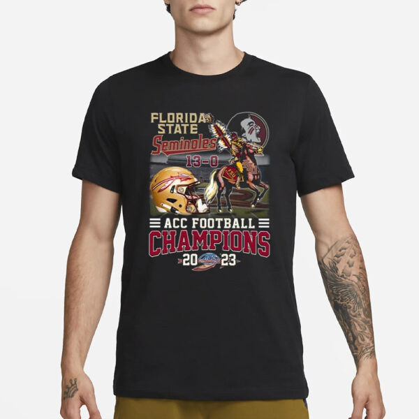 FSU 13-0 ACC Football Champions 2023 Shirt