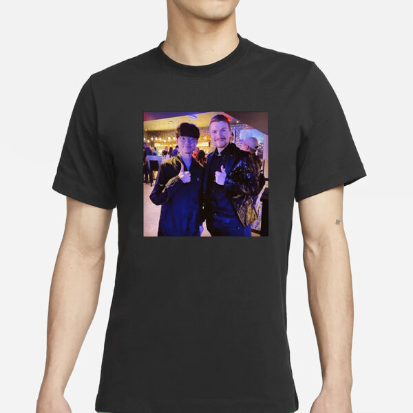 Fabian Mallant With Faker Photo Shirt