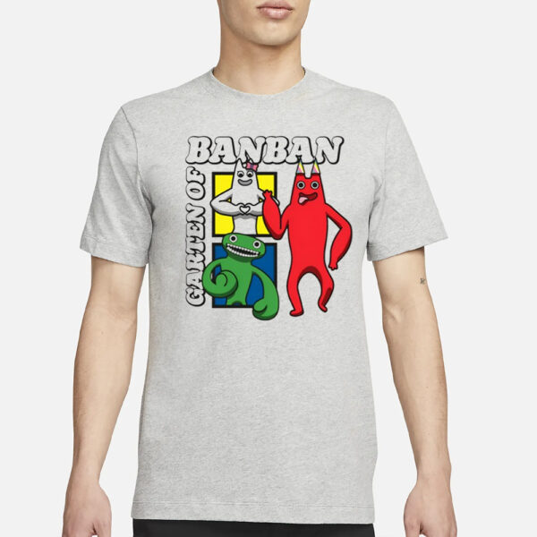 Garten Of Banban Character Squares T-Shirt3